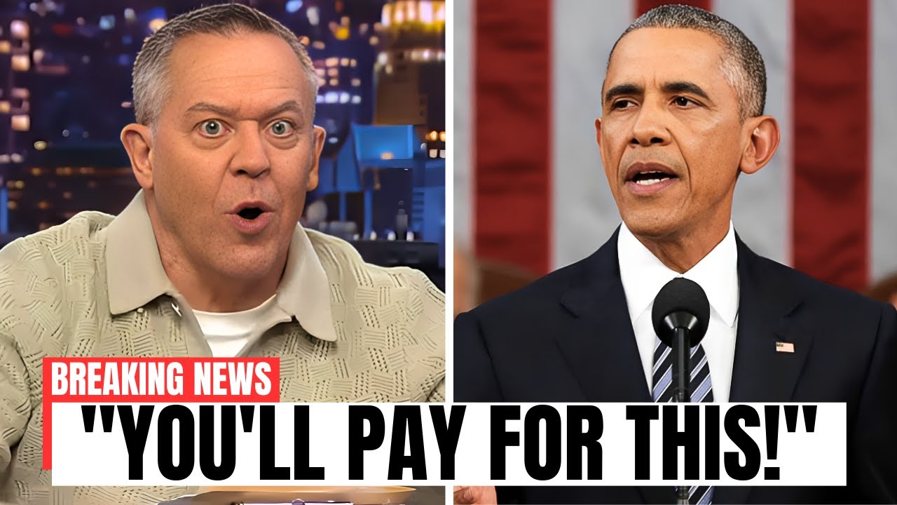 Greg Gutfeld STUNS Barack Obama During Tense Live TV Exchange!