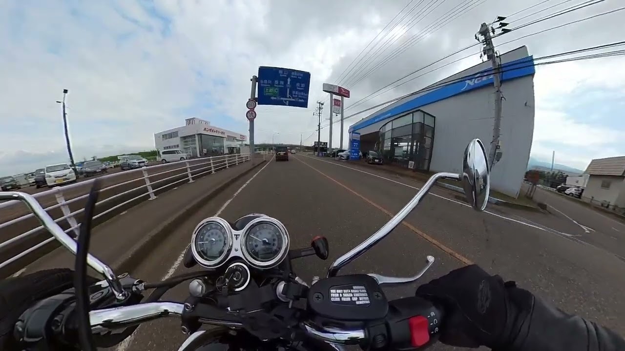 代車のボンネビルがとても良かった　Bonneville　T100