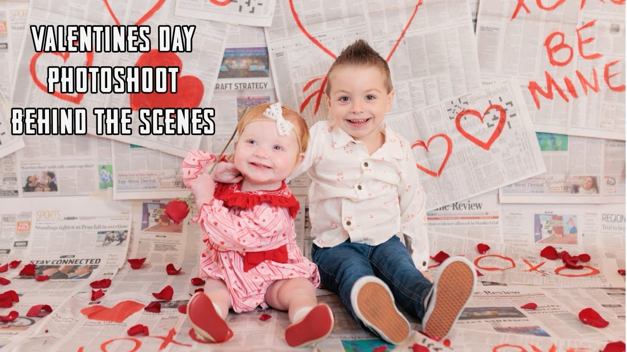 Valentine’s Day Photoshoot Behind the Scenes 