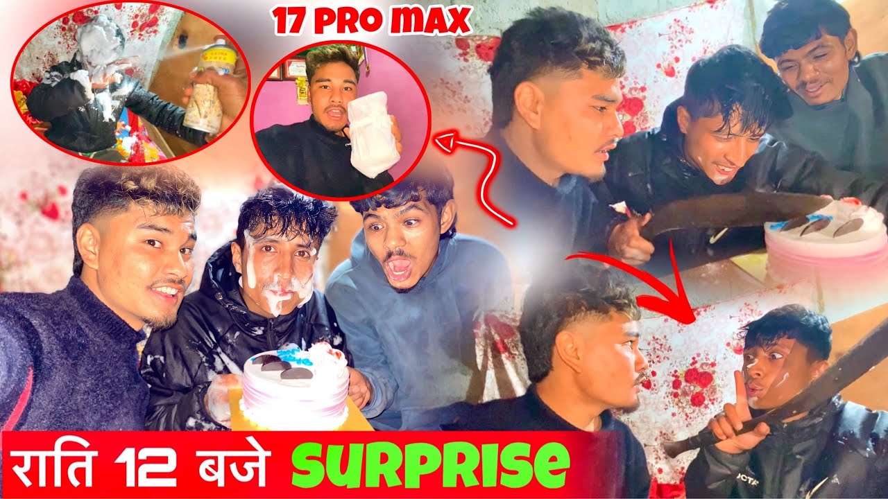 राति 12 बजे Surprise दिदा जोन ले यस्तो गर्यो😭!! John Ko Birthday 12 Baje Manaiyo🎂😍!!SURAJ NEPALI 