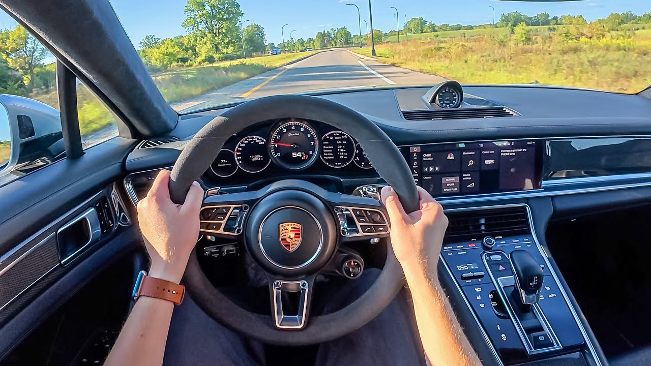 2018 Porsche Panamera Turbo Sport Turismo - POV Test Drive (Binaural Audio)