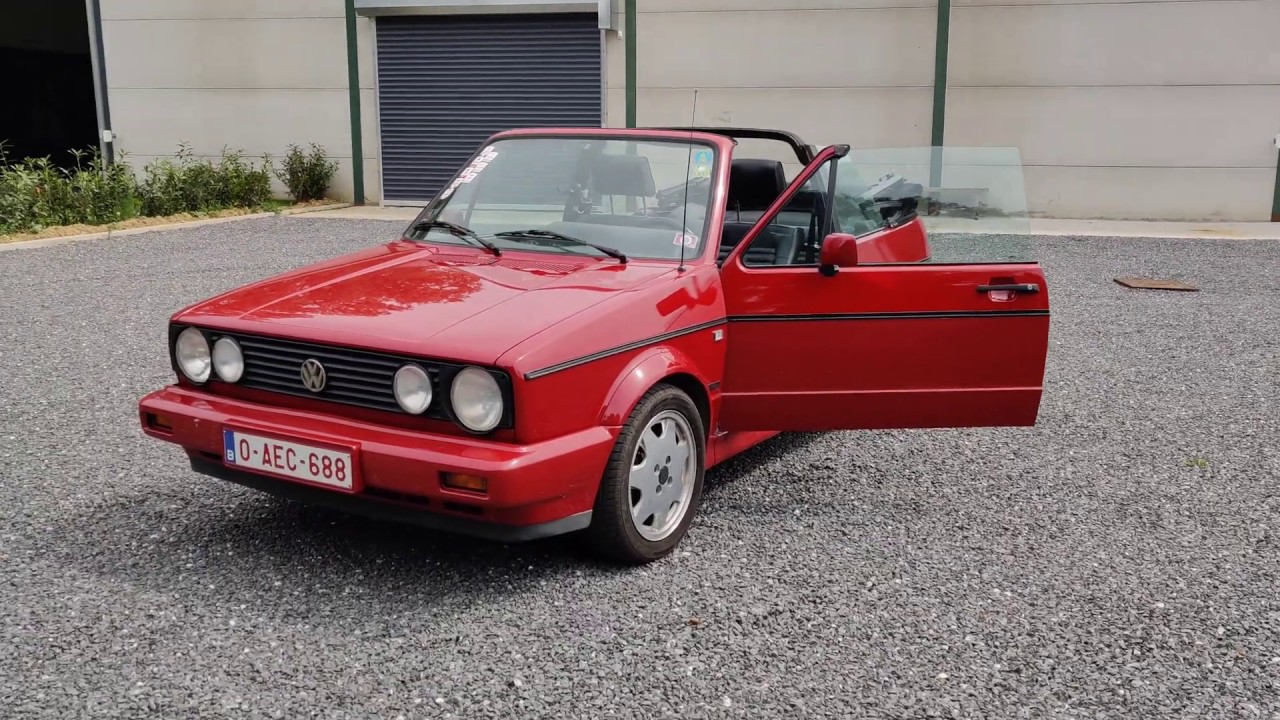 VW Golf 1 Cabriolet - 1992 Benzin.fr