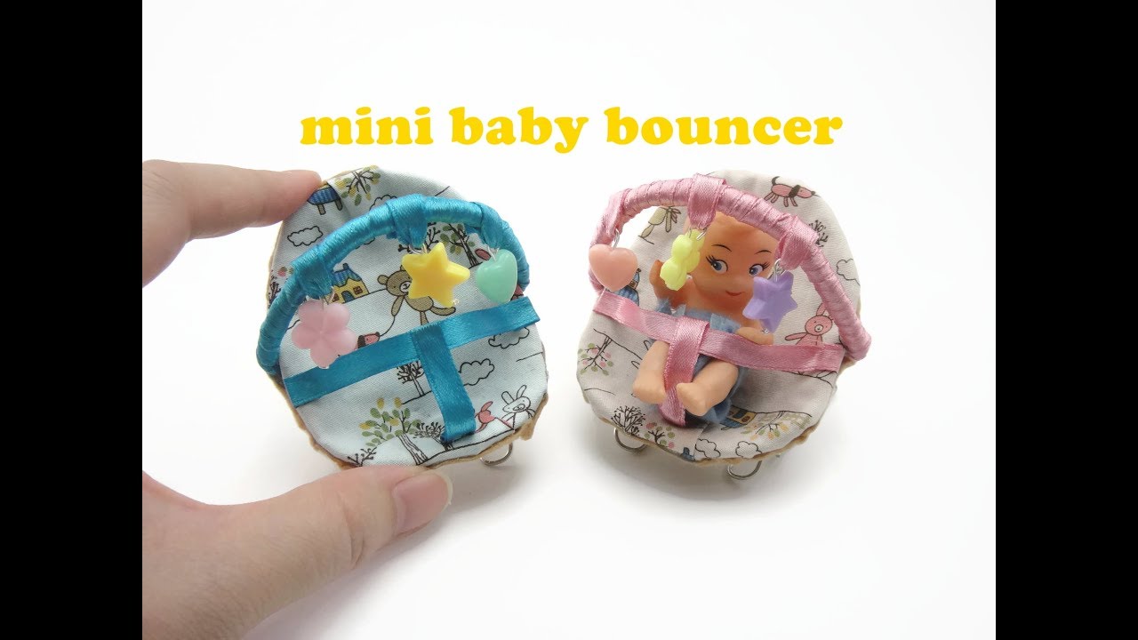 DIY Miniature Doll Mini Baby Bouncer