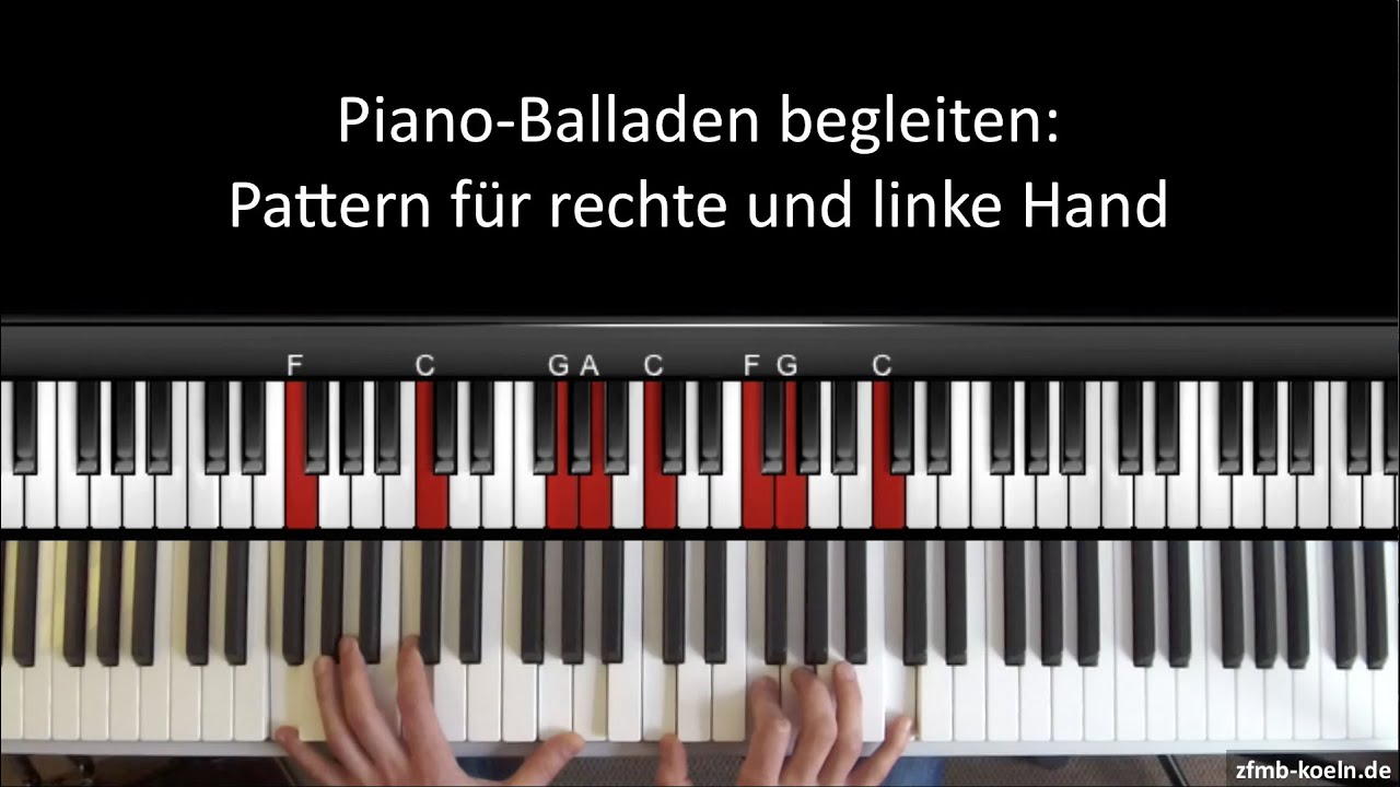 ZfMB Piano Tutorial | Balladen begleiten