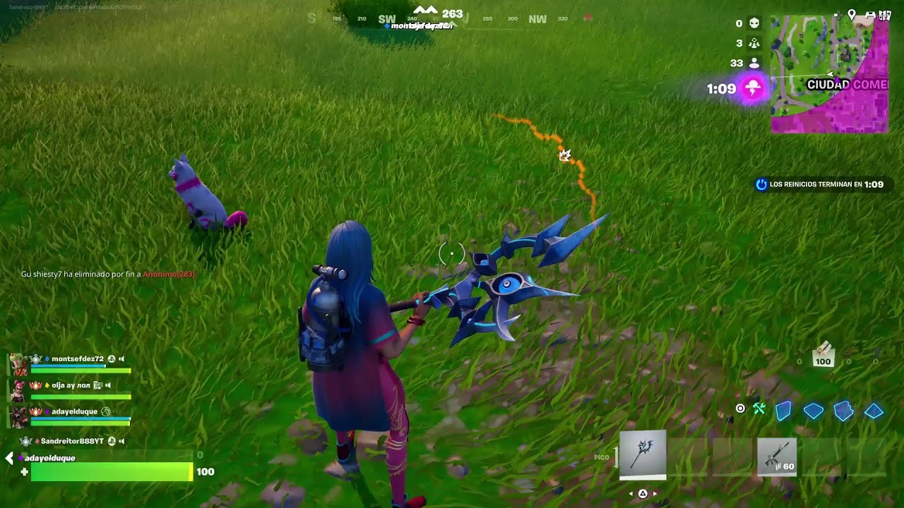 FORTNITE CON MALOS