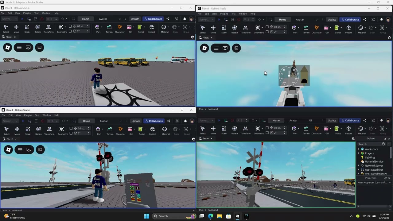 train from roblox studios in Lincoln IL