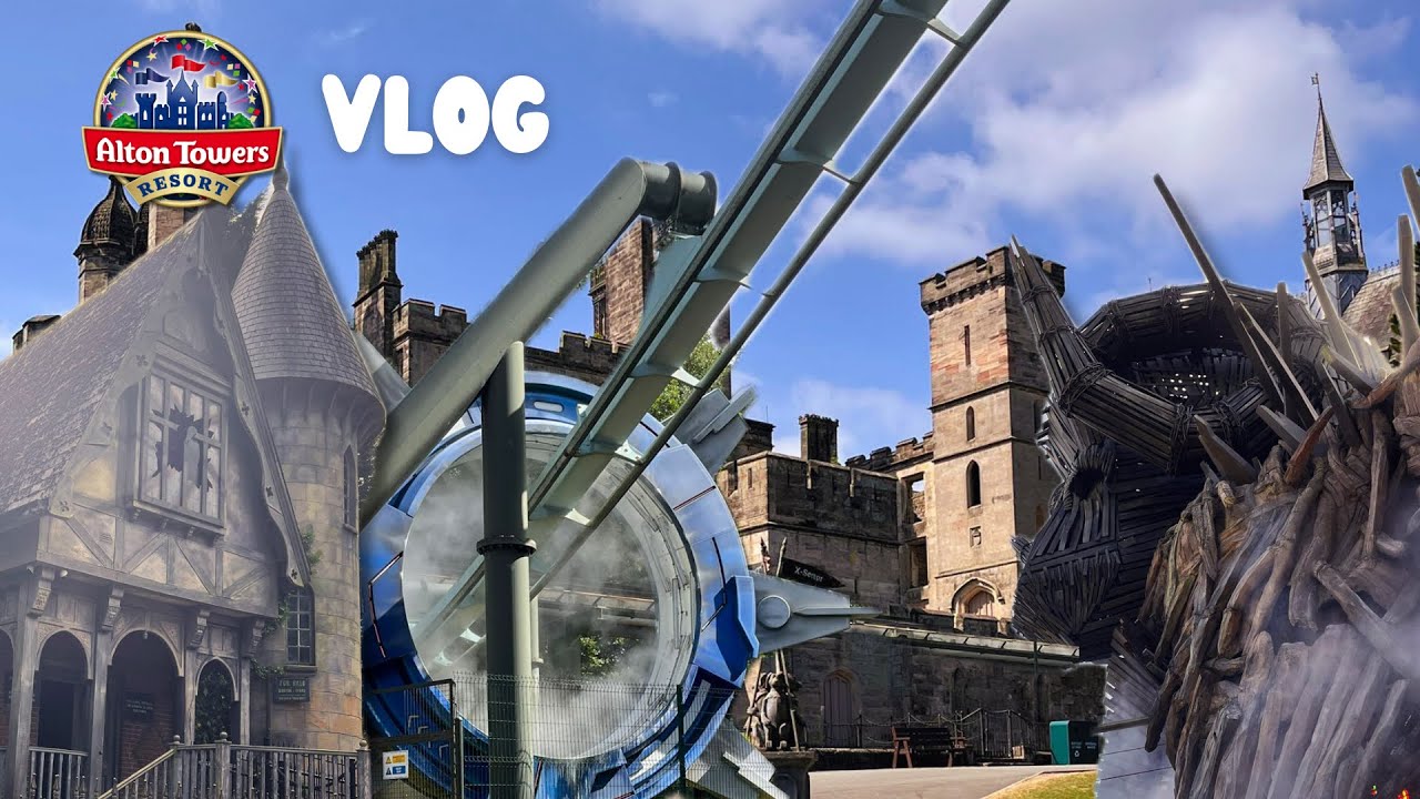 Alton Towers Vlog - May 2025 | My FIRST Ride On Toxicator