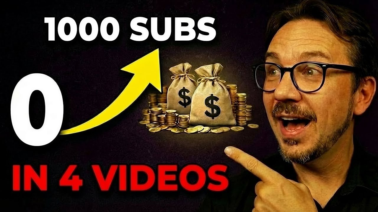 1k Subs in Just 4 Videos? How He Did It