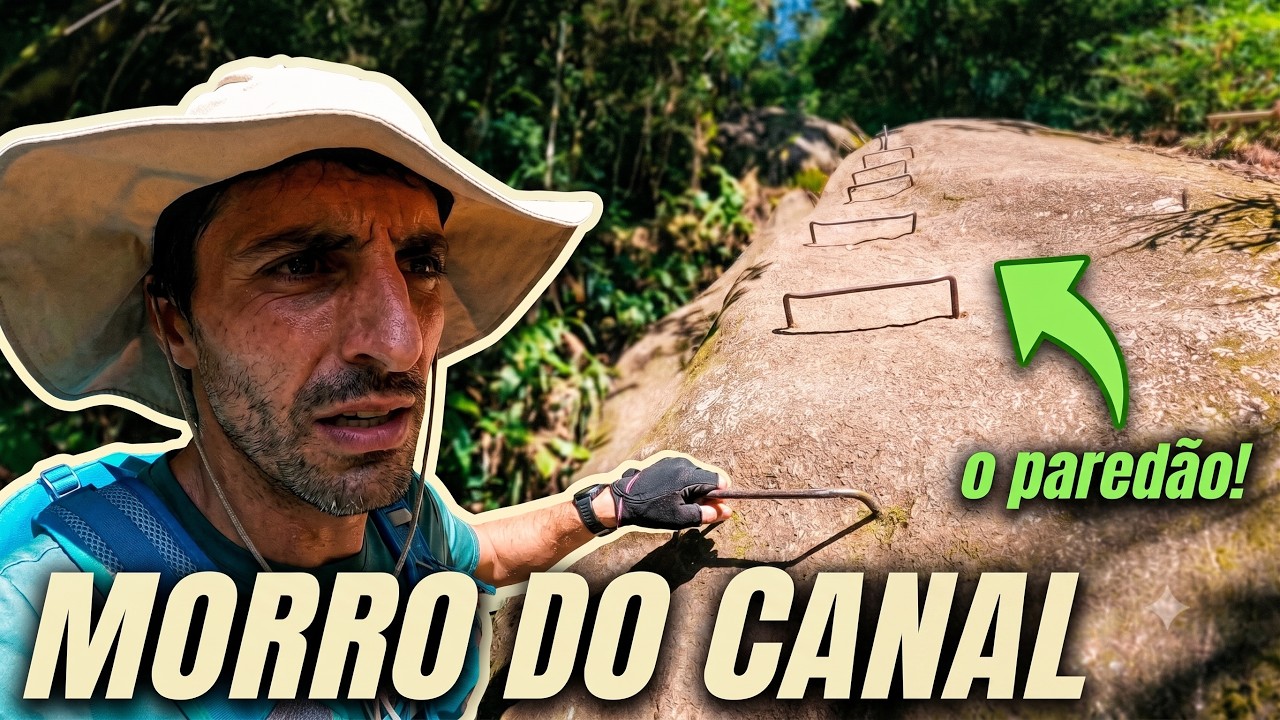 Como são as trilhas dos morros ANHANGAVA e do CANAL, na serra do mar de Curitiba?