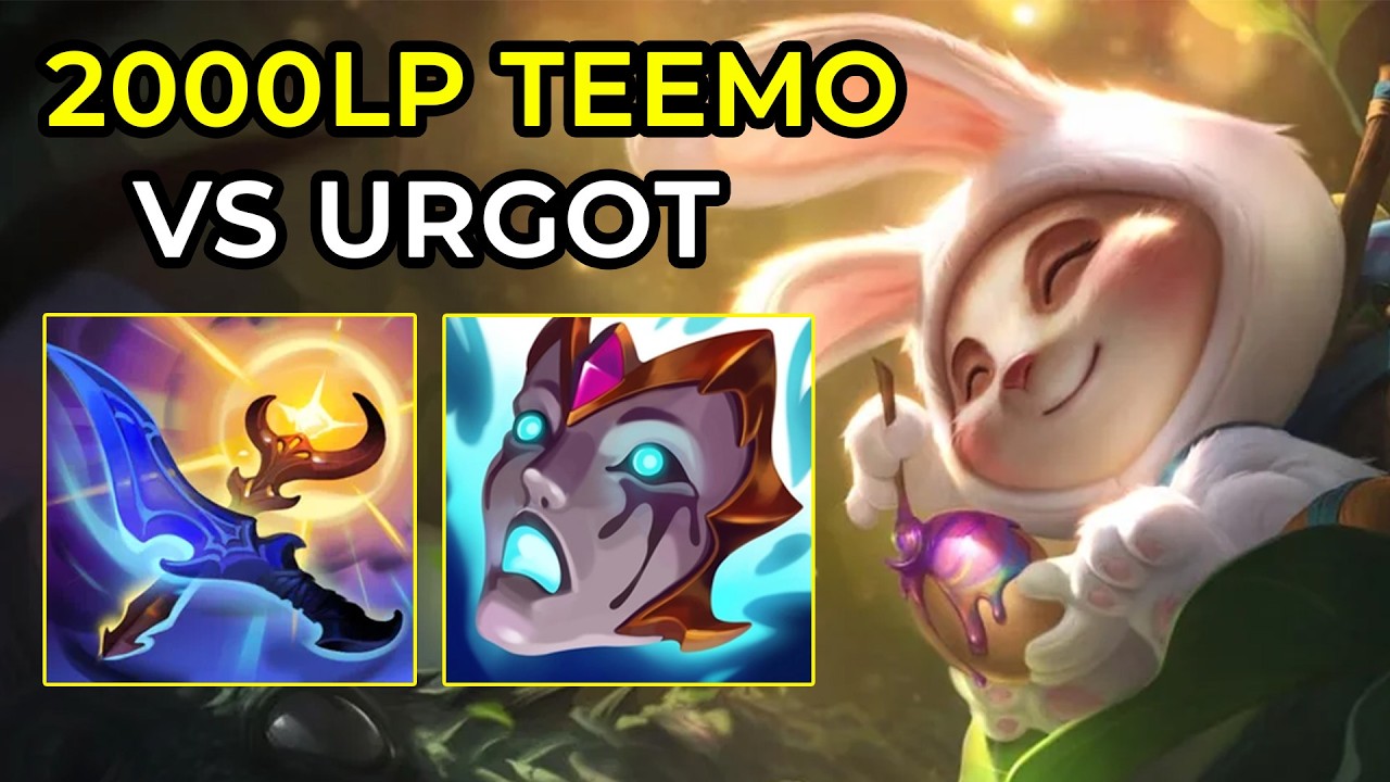 BULLYING URGOT WITH MY TEEMO!!