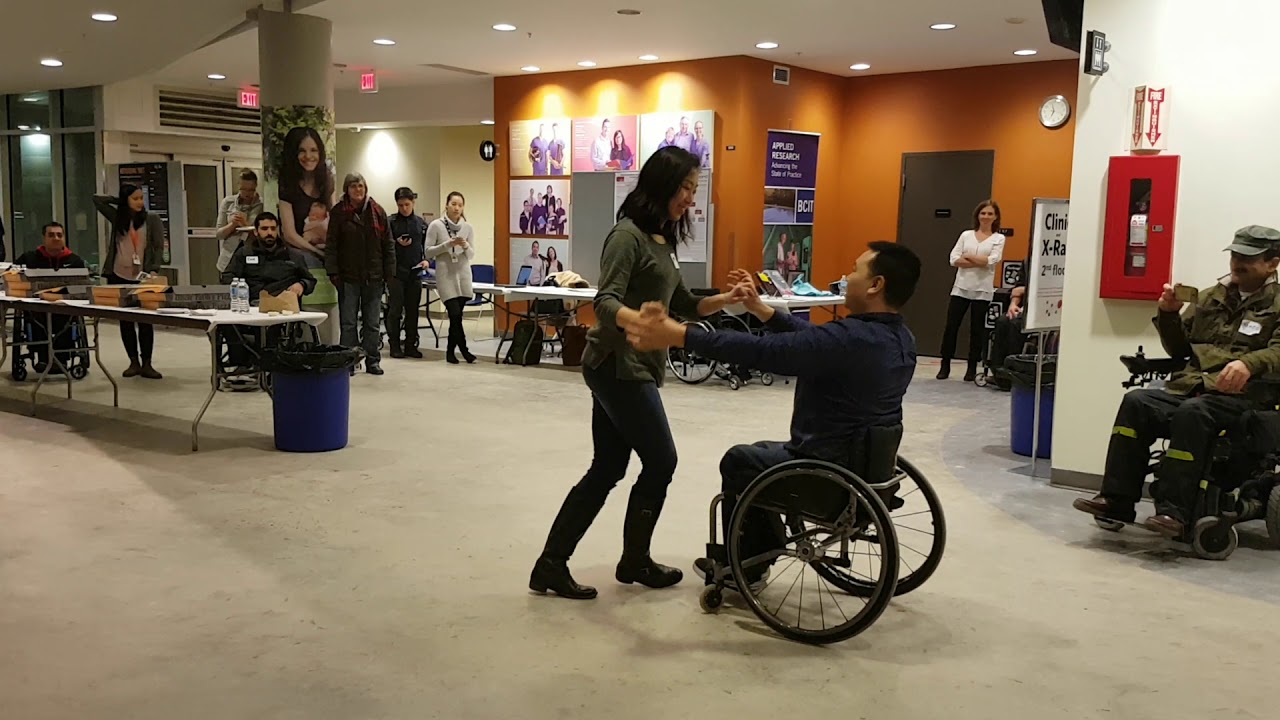 Wheelchair Bachata Demo at Community Research Night