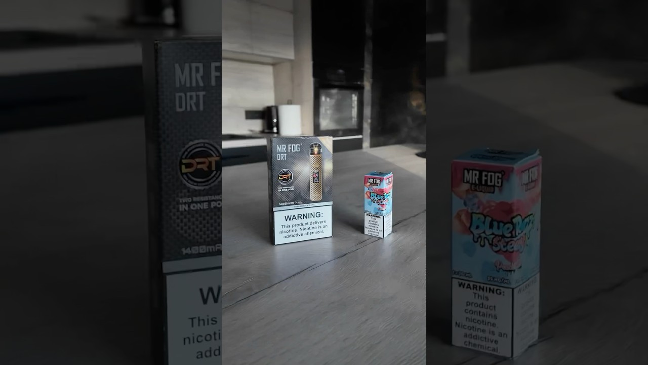 Speed ramp Showing the new MR.FOG POD with DRT & Juice