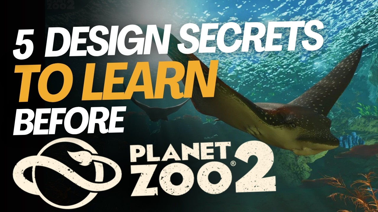 5 секретов дизайна, которые НУЖНЫ вам до выхода Planet Zoo 2 | Розыгрыш PZ2