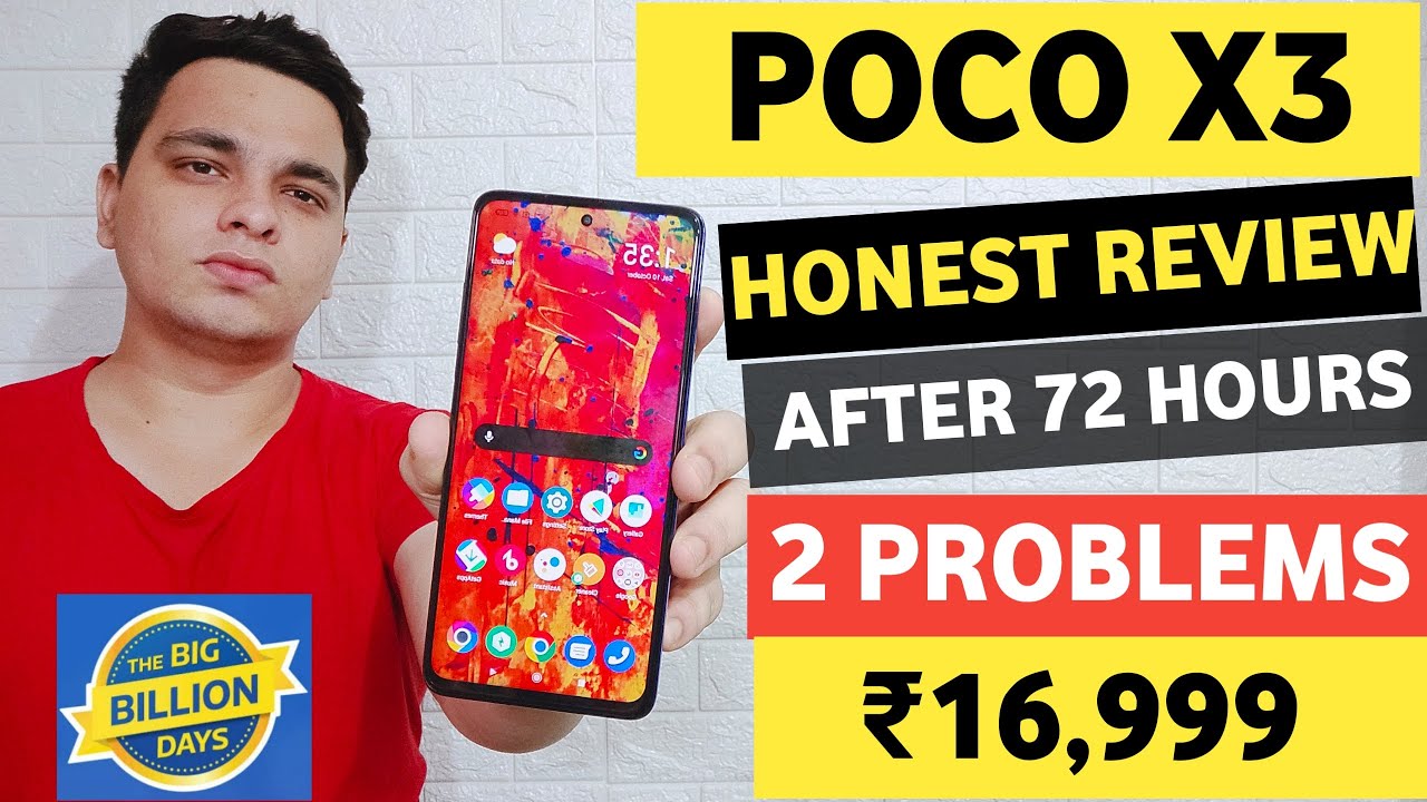 Poco X3 Honest Review After 72 Hours Of Usage | Flipkart Big Billion Days | Poco X3 Price 🔥🔥