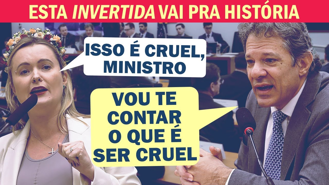 INVERTIDA HISTÓRICA: ZANATTA FOI GROSSEIRA E QUERIA LACRAR, MAS A RESPOSTA DE HADDAD... | Cortes 247
