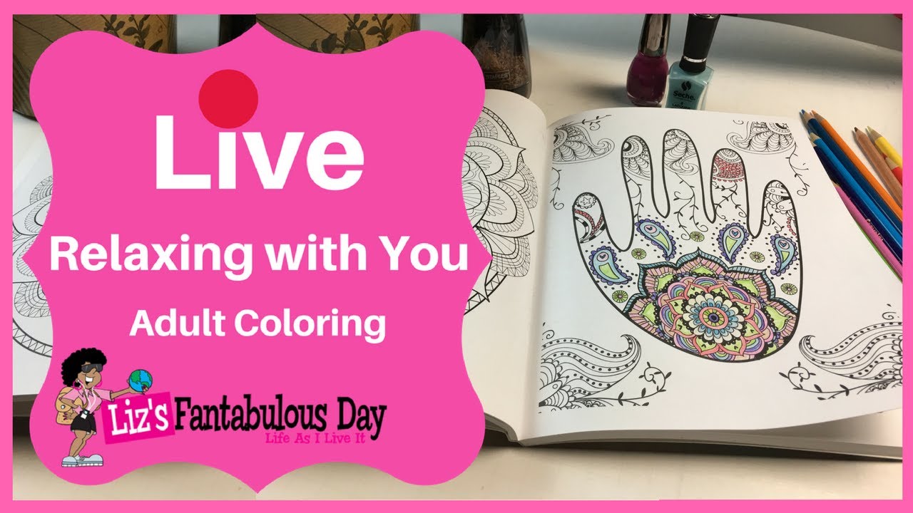 Adult Coloring Books For Relaxing, Your Fun Color With Me, Art of Mindfulness Coloring Book