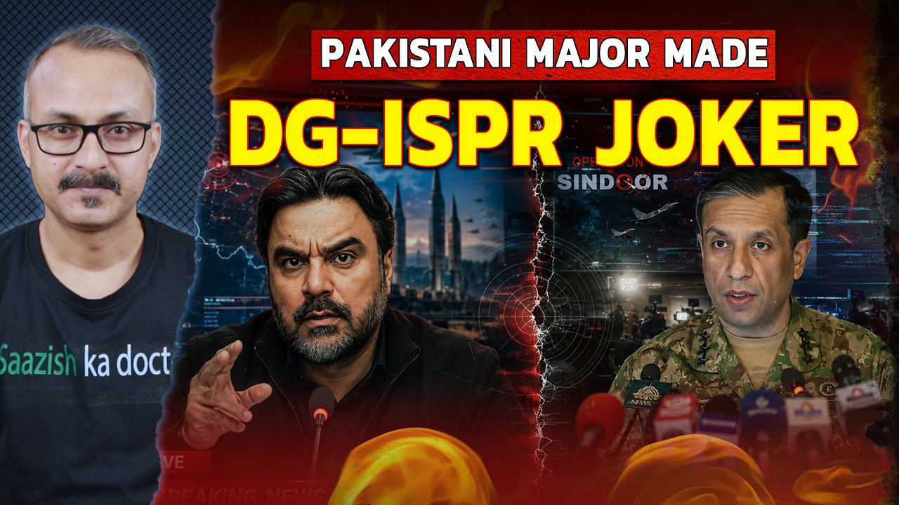 Op. Sindoor par Paki Major ne DG-ISPR ko Banaya Joker