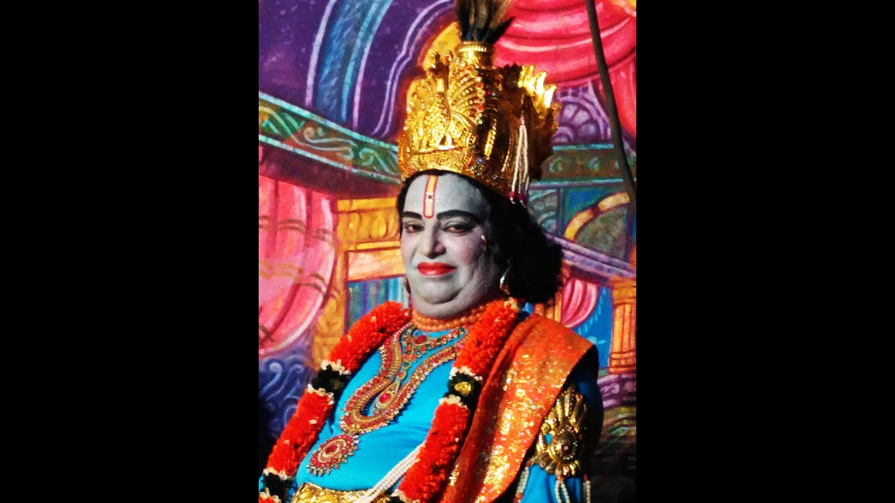 A VENKATESWARA RAO - Sri Krishna Rayabaram Scene - Part 2