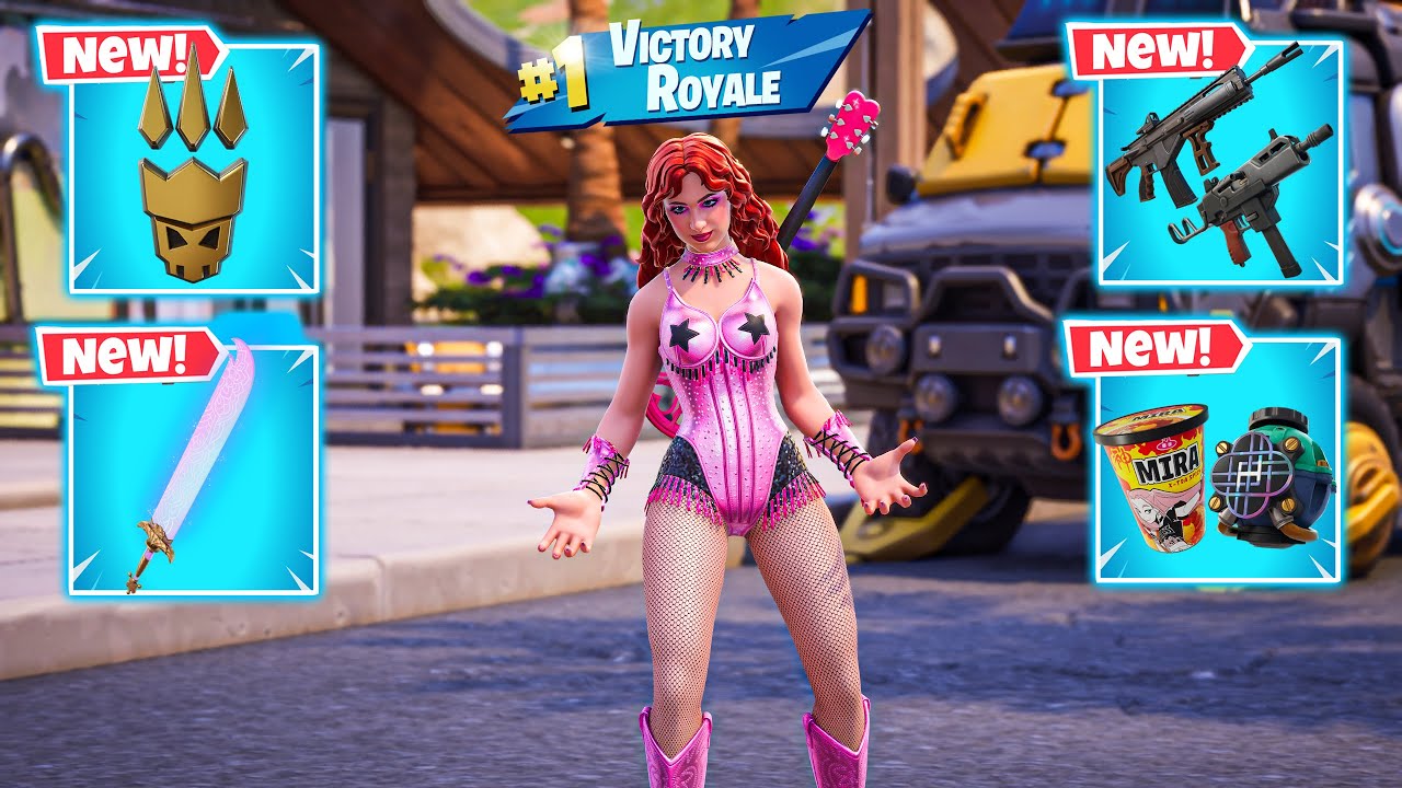 CHAPPELL ROAN vs NEW!! MYTHIC'S CHALLENGE ( NEW! Fortnite Chapter 7 Season 1 )