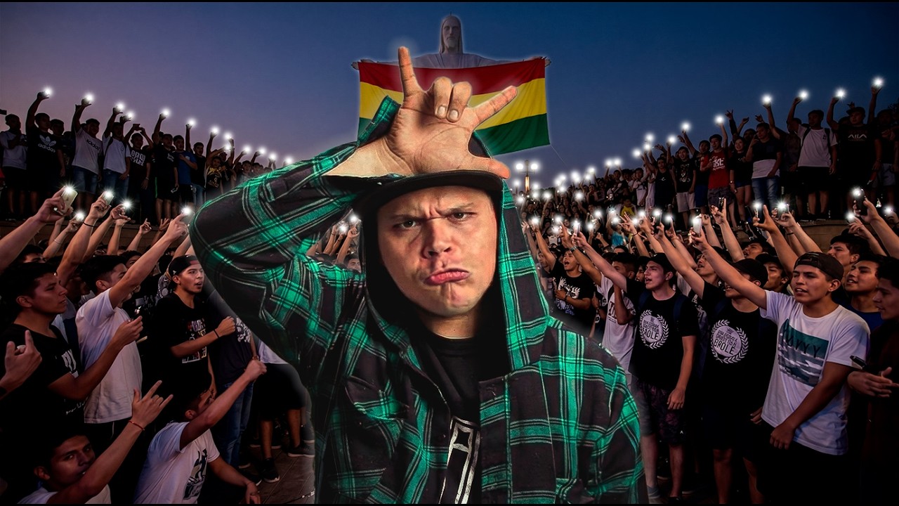 Fui a las BATALLAS DE RAP MAS UNDEGROUND de BOLIVIA🎤​