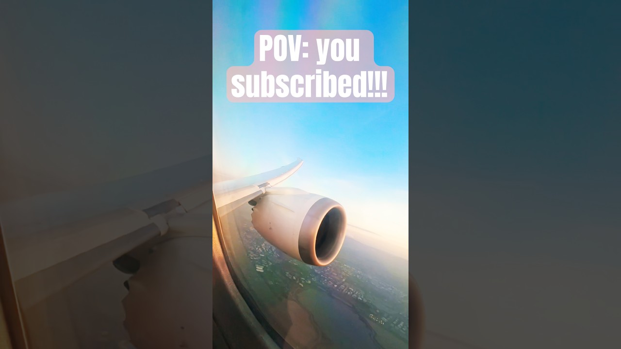 POV you subscribed for aviation content ✈️ #aviation #planespotting #avgeek
