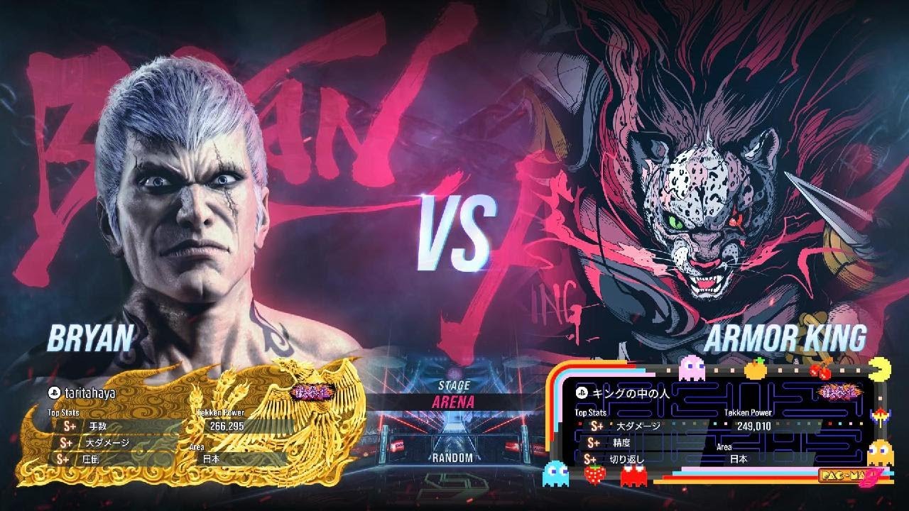 TEKKEN8 season2 アーマーキングの中の人　78日目