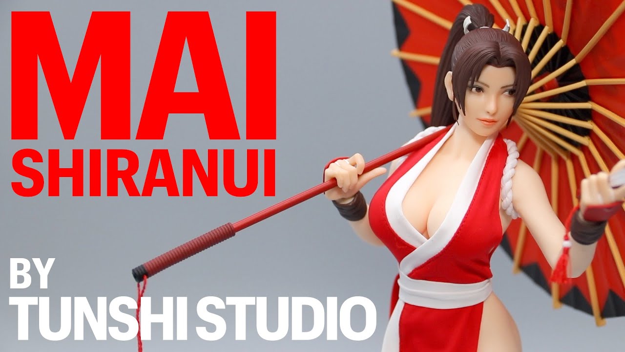 Tunshi Studio Mai Shiranui The King of Fighters 97 1/6 Scale Figure Unboxing & Review