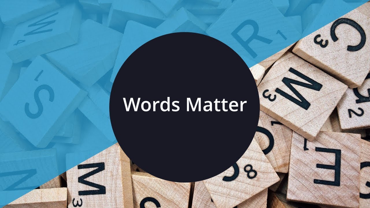 Words Matter: Why Worry About Words?