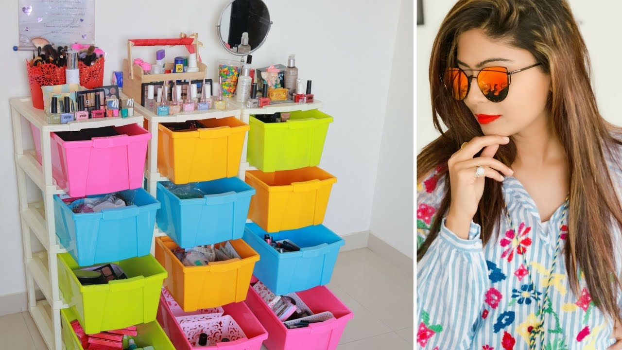 My Makeup Collection And Storage 2018 | Rinkal soni