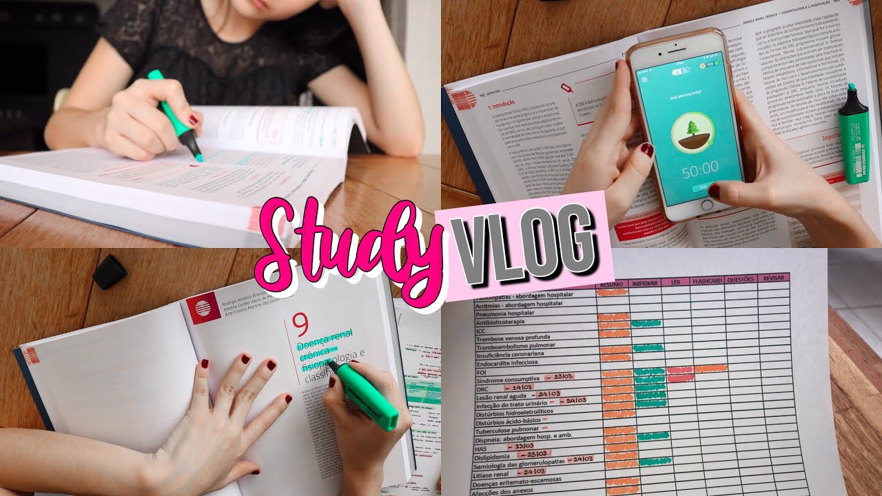 STUDY VLOG DE MEDICINA - ORGANIZAÇÃO PARA SEMANA DE PROVA - Harumy Nakanishi