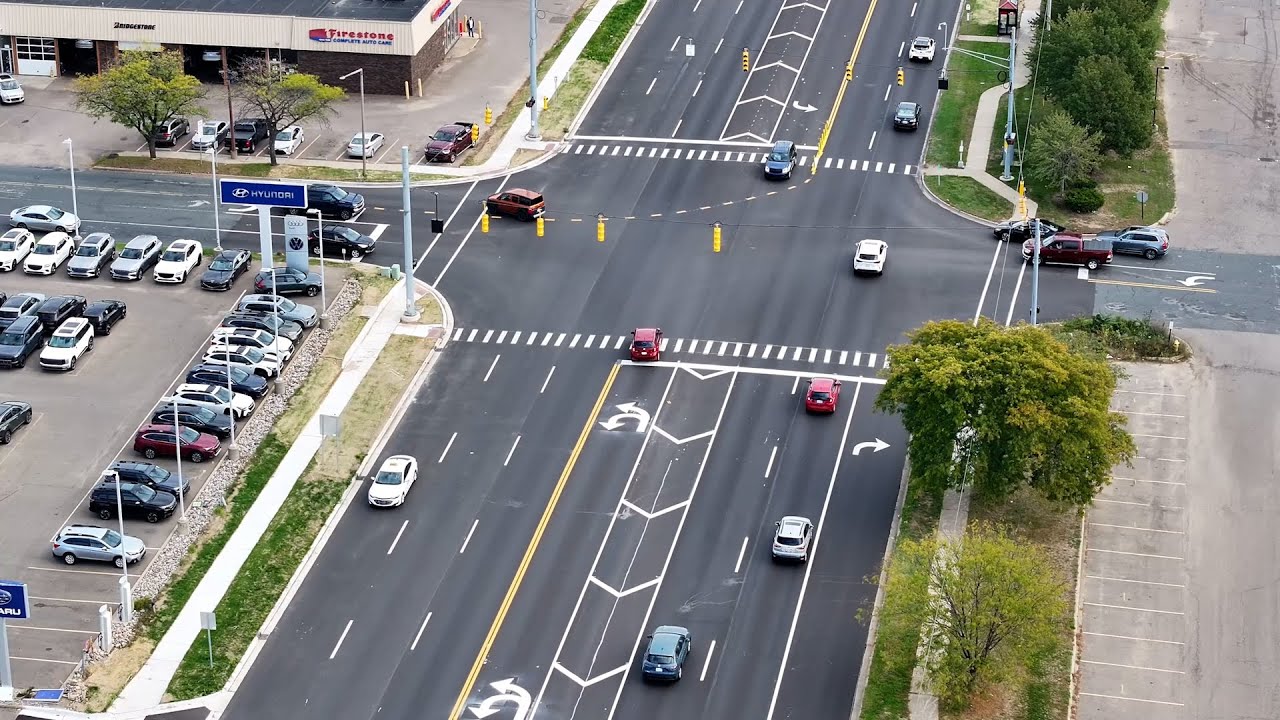 2025 West Main and Maple Hill Drive Intersection Kalamazoo U-Turn VNR