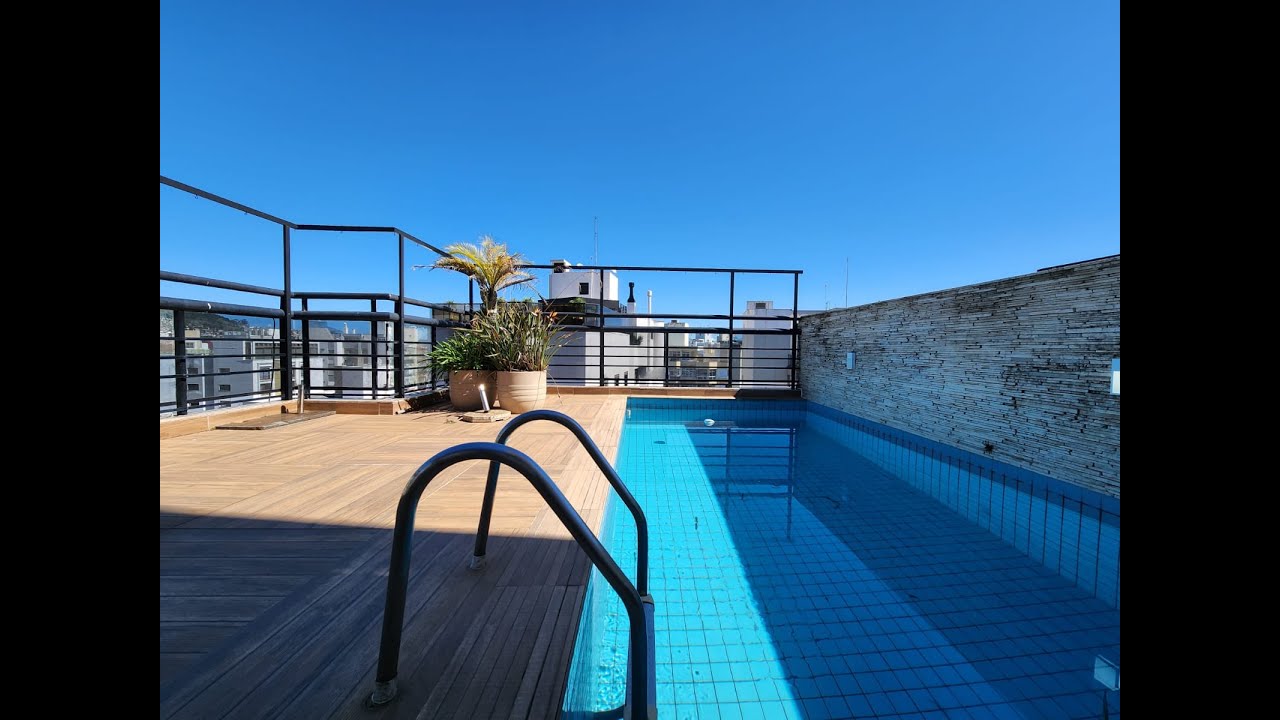 Cobertura DUPLEX à venda, 237m² e piscina, no CENTRO de Florianópolis