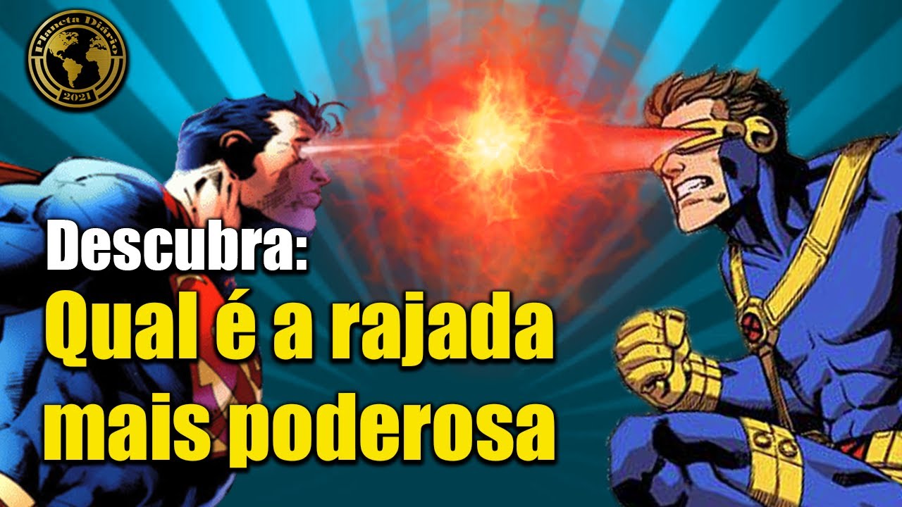 Marvel vs DC: Visão de calor (superman) x Rajada óptica (Ciclope)