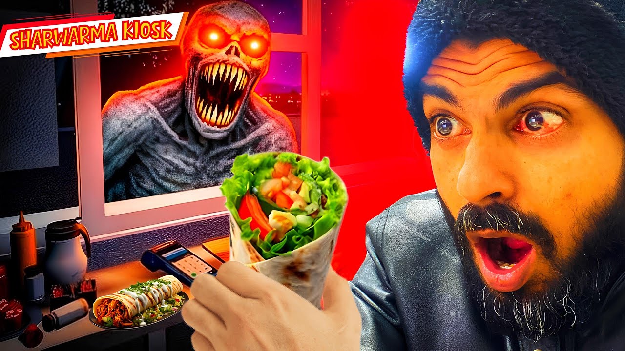 Will You REGRET Playing at This Shawarma Kiosk in Roblox Horror Gameplay? #roblox #sharwarmakiosk