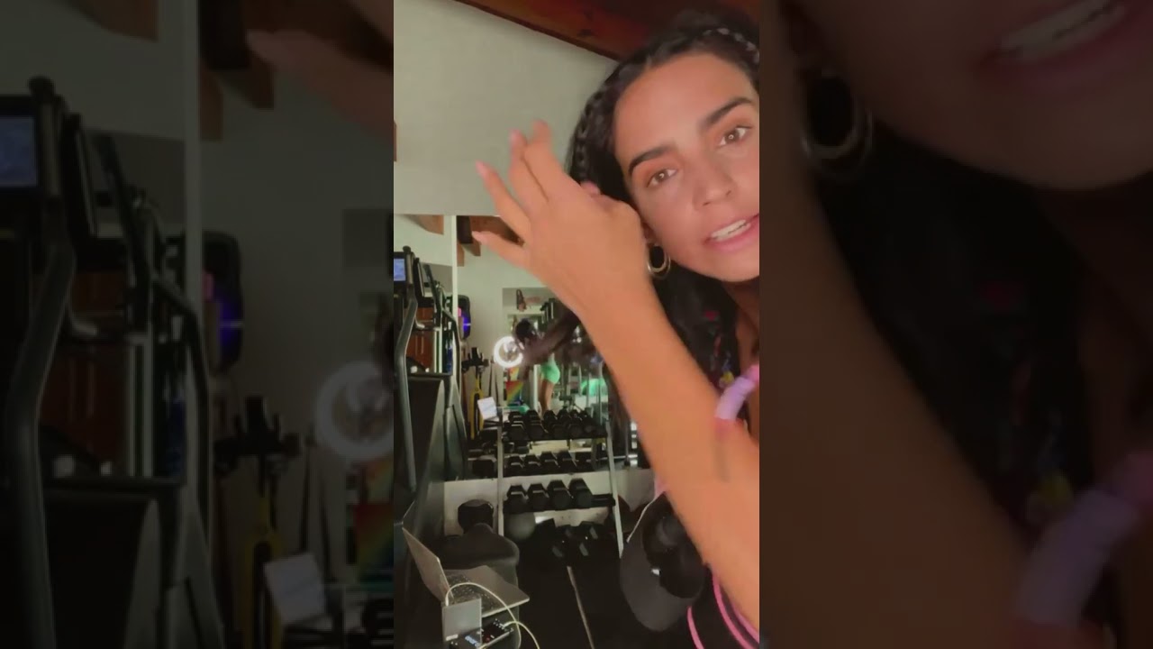 Bárbara de Regil rutina glúteos 11-06-21