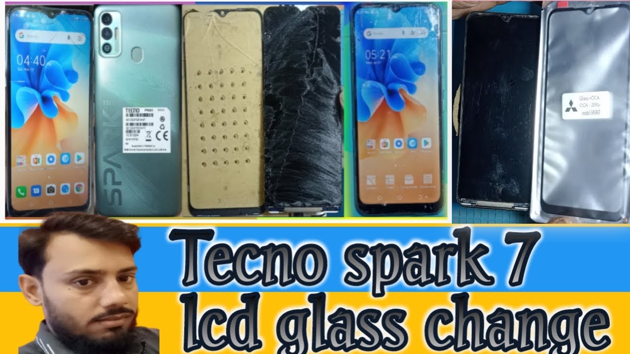 tecno spark 7 glass replacement ||technical raheel