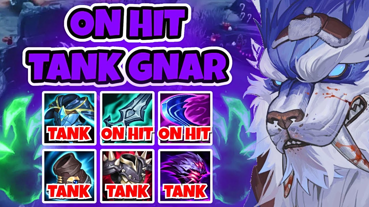 OUTLASTING EVERYONE WITH THIS ON HIT TANK GNAR BUILD!!! Season 15 Gnar Gameplay (League of Legends)