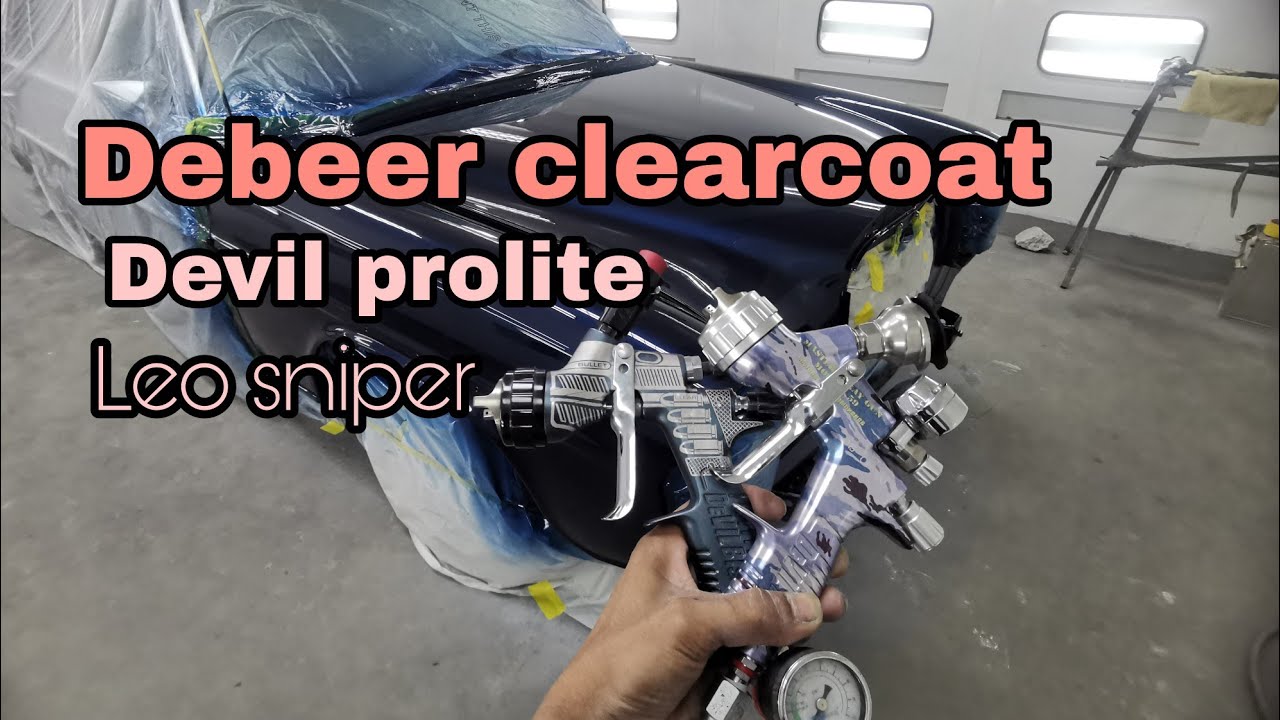 devilbiss prolite with debeer clearcoat