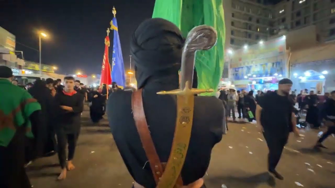 🛑 پورا نجف اشرف زائرین فل ھو چکا ھے ۲۸ صفر شھادت رسول اللہ ص  juloos aza