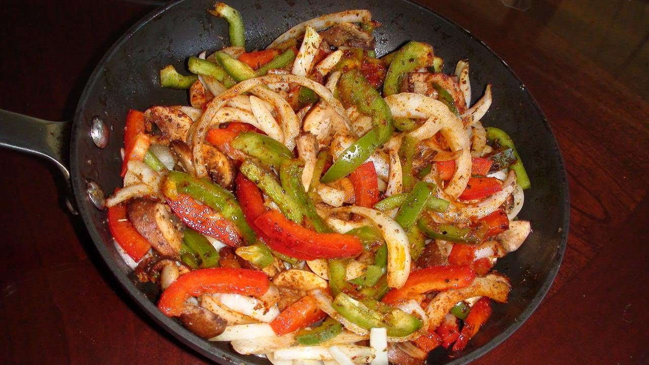 Vegetable Fajitas Recipe video - Mexican Cuisine Recipes by Bhavna