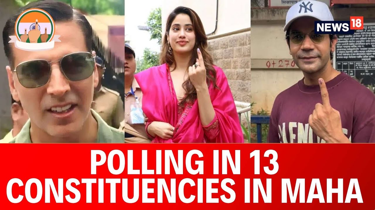 Lok Sabha Elections 2024: Polling In 13 Constituencies In Maharashtra | English News | News18