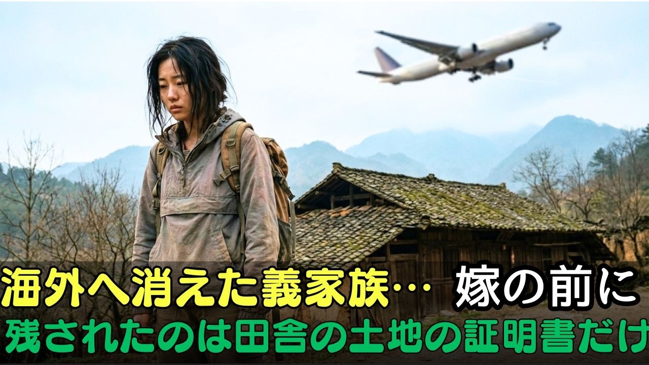 海外へ消えた義家族…嫁の前に残されたのは田舎の土地の証明書だけ | 人生の教訓| | 感動物語| | 家族ドラマ