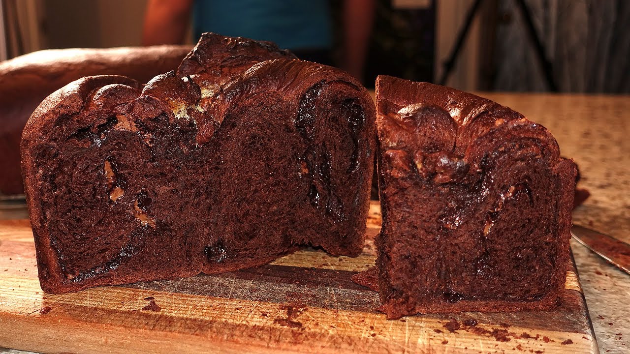 Pan de Chocolate   Panettone de Chocolate paso a paso