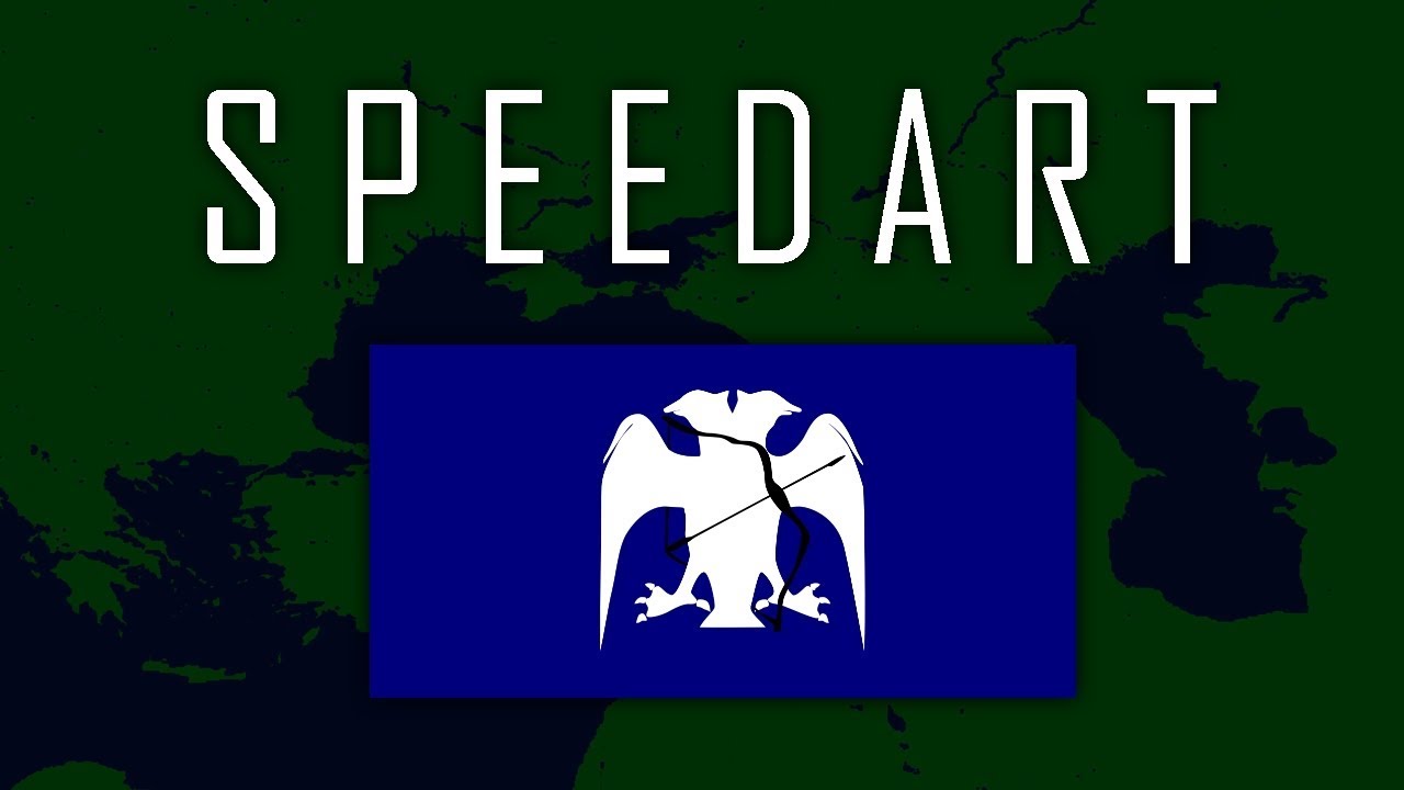 Speedart - Random map of Europe
