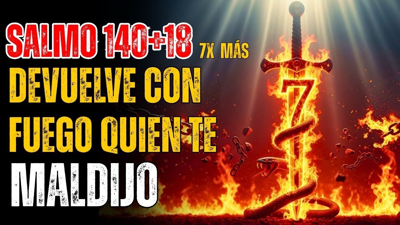 🔥 Profecía del Salmo 140+18: toda maldición familiar RETORNA 7 veces al remitente