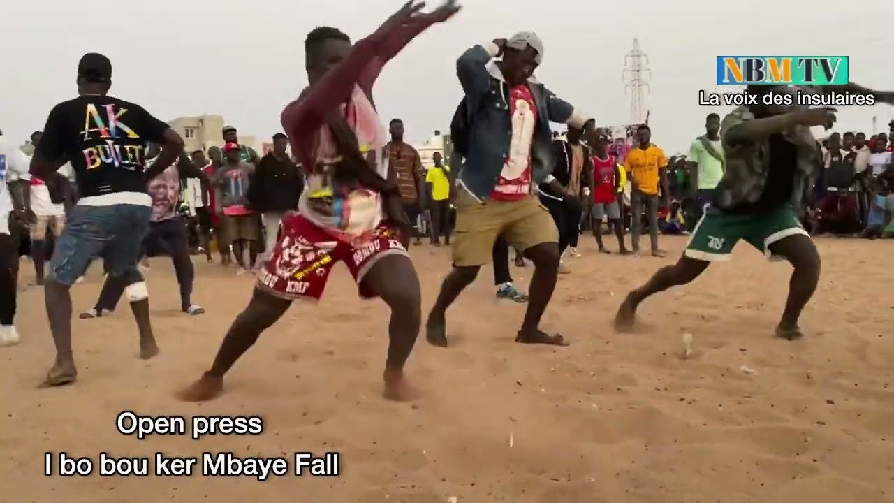 Open press Ibou quel public du jamais vu à kEr Mbaye fall