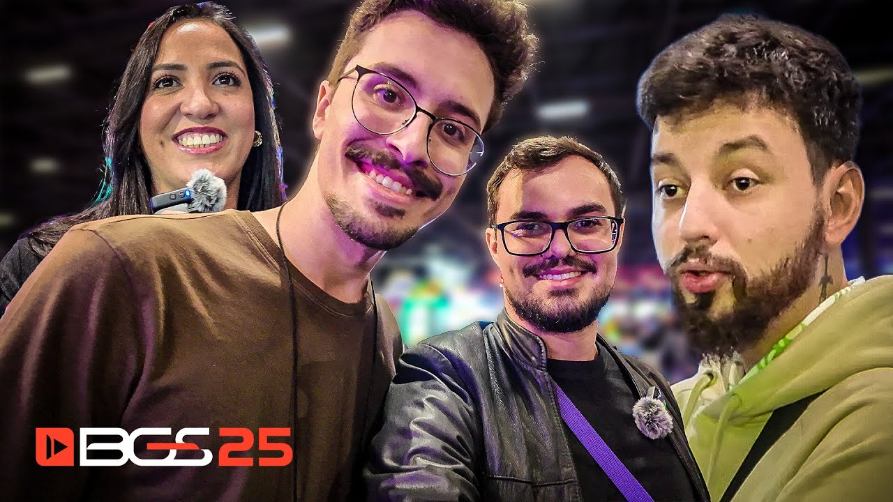 MEU PRIMEIRO VLOG - BGS 2025