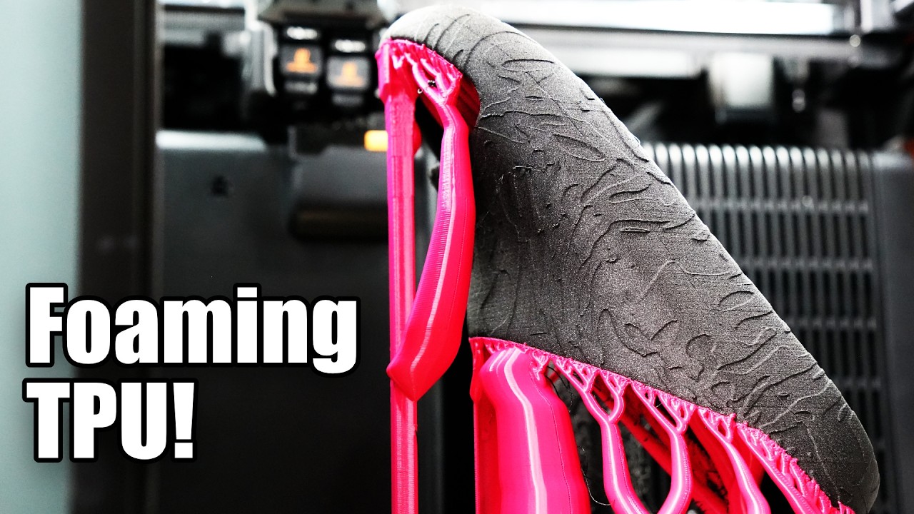 Ultimate Filament For Footwear? Siraya Tech's Roamr Foaming TPU