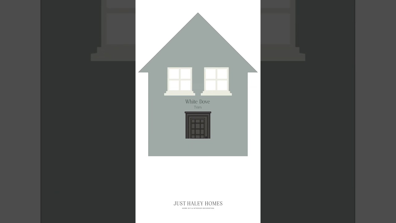 5 Home Exterior Paint colors with Trim & Front Door Paint Colors | Details in Description