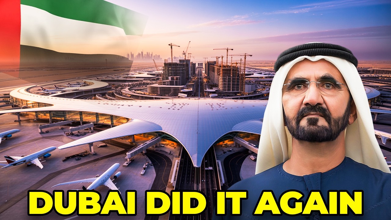 Inside Dubai&rsquo;s $35B Plan to Build the World&rsquo;s Largest Airport